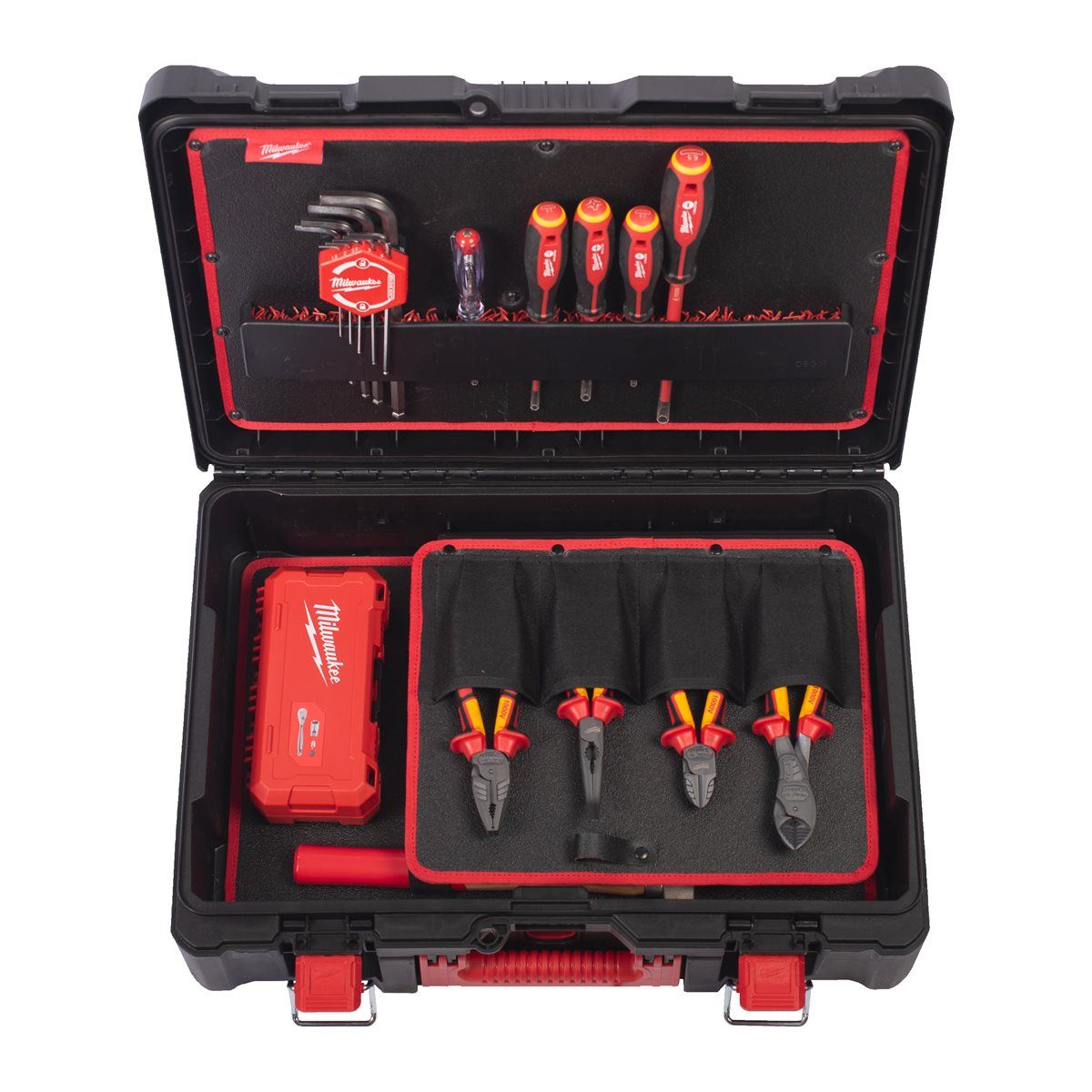 Milwaukee 62 Piece PACKOUT Electrician Set 4932499466