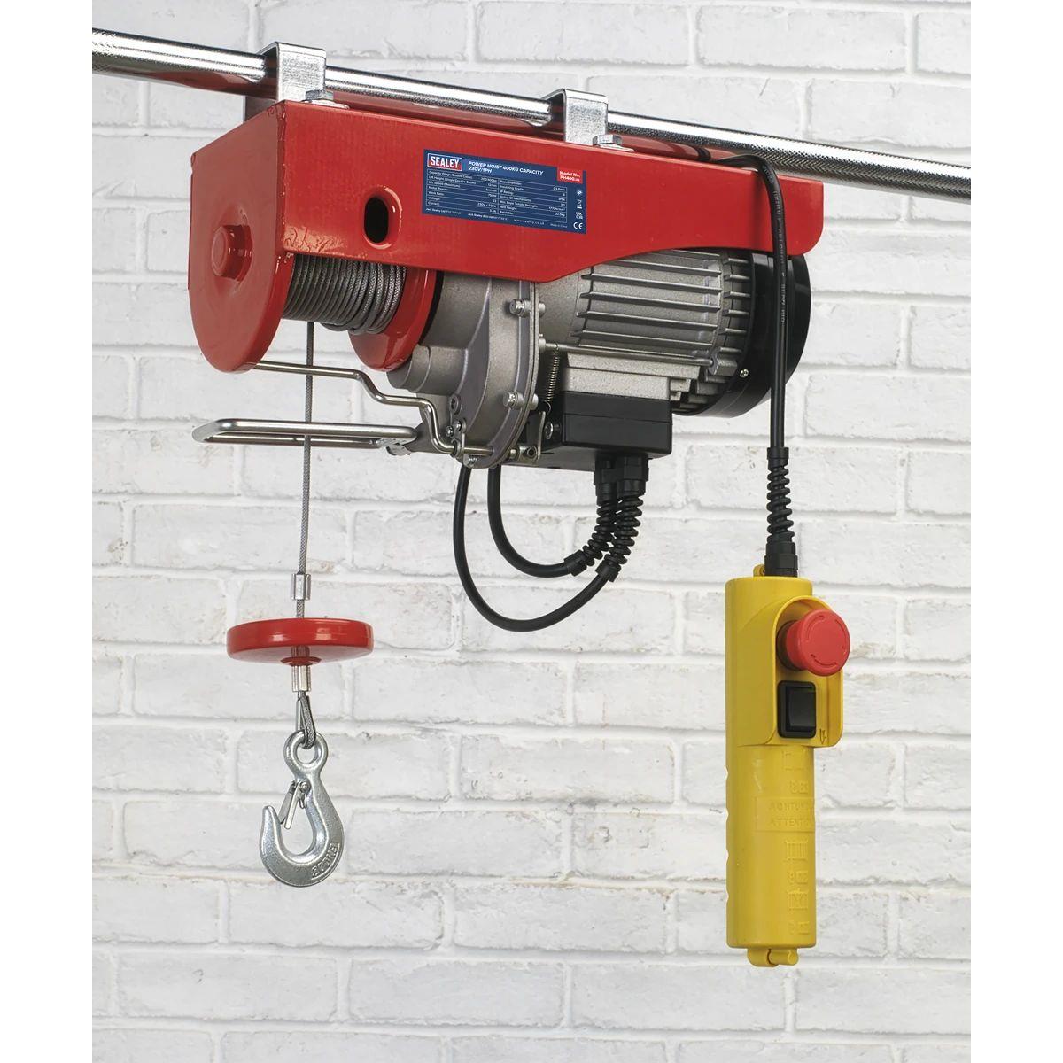 Sealey PH400 Power Hoist 400kg Capacity 230V/1ph