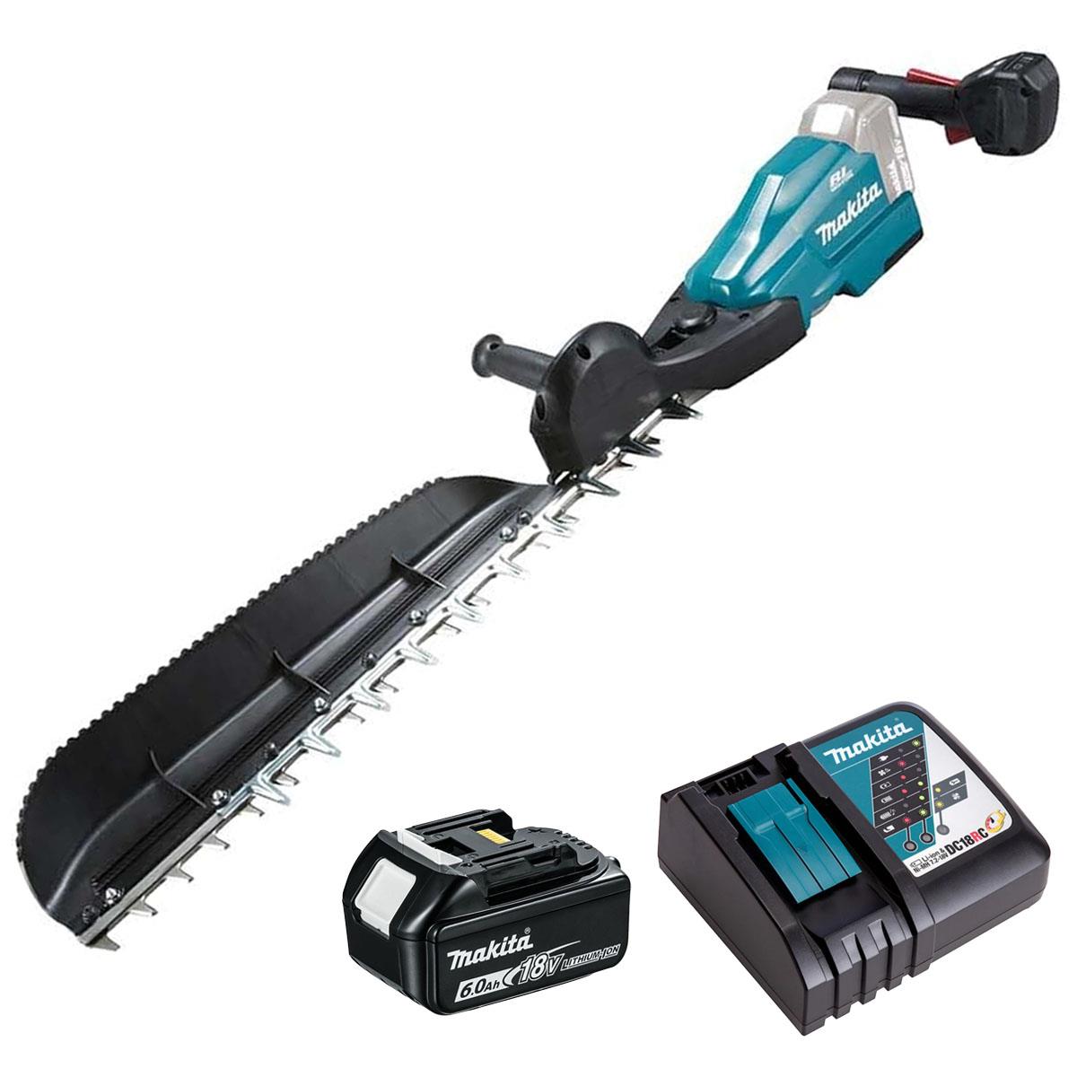 Makita DUH604SZ 18V LXT Brushless Hedge Trimmer with 1 x 6.0Ah Battery & Charger