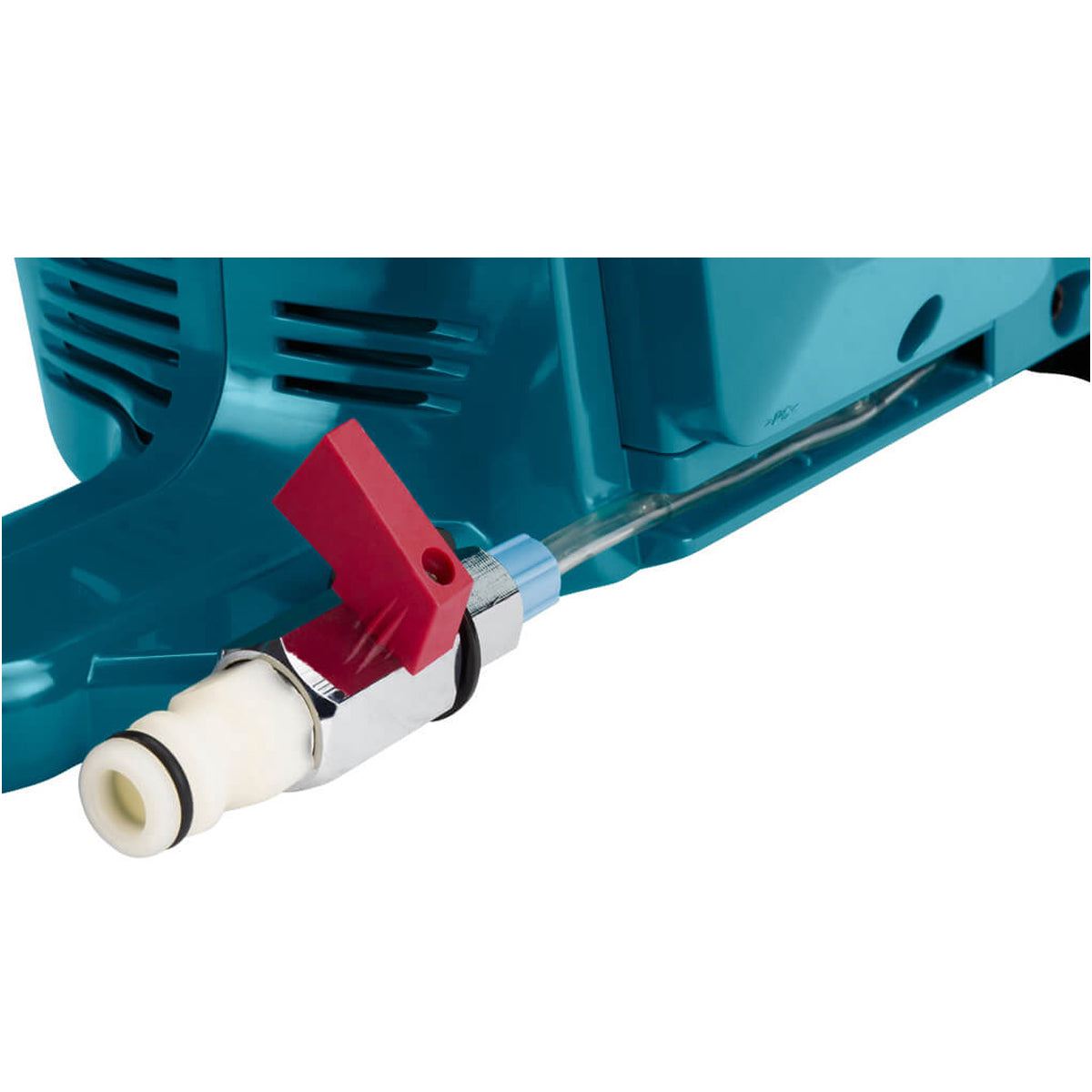 Makita DCE090ZX1 36V LXT 230mm Brushless Disc Cutter with 2 x 5.0Ah Battery Charger & Diamond Blade