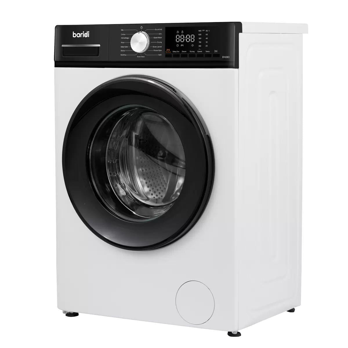 Sealey DH263 Baridi 8/5kg Washer Dryer, Front Loading 1400rpm White 240V