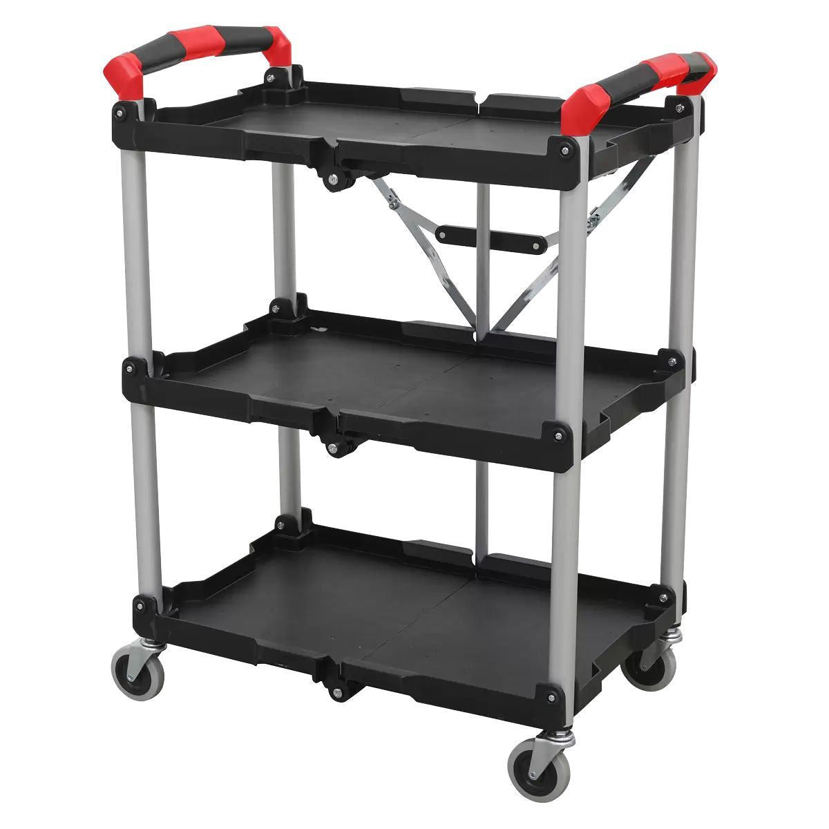Sealey CX314 Folding Workshop Trolley 3 Level