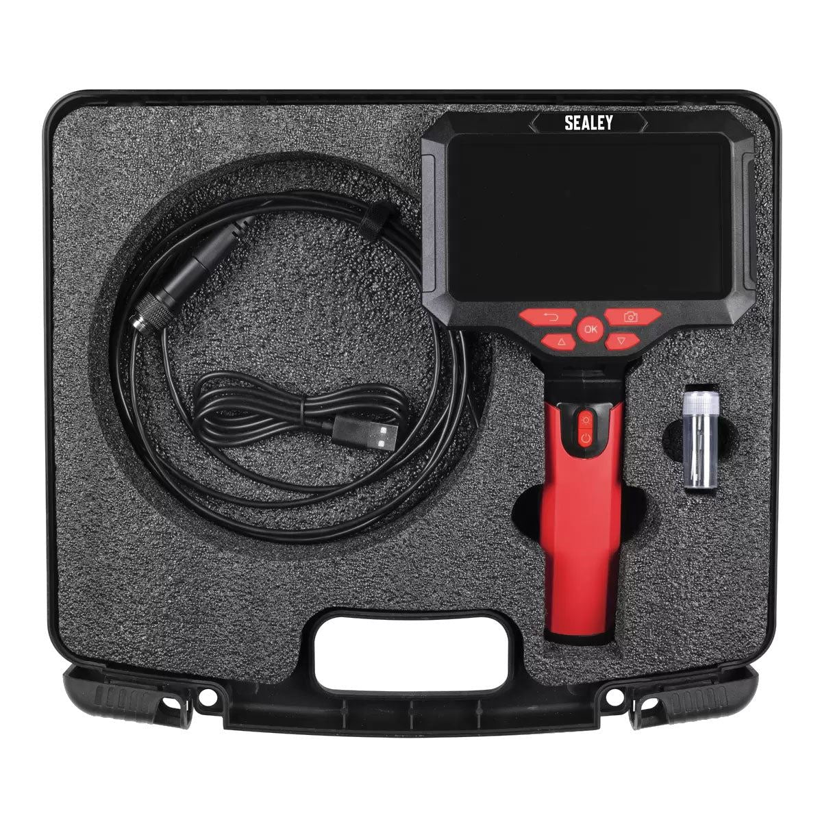Sealey VS8118 Video Borescope 5.5mm Camera Dual Lens & 5