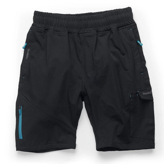 Makita MK302M Axis Stretch Shorts Slim Fit Black - Size M