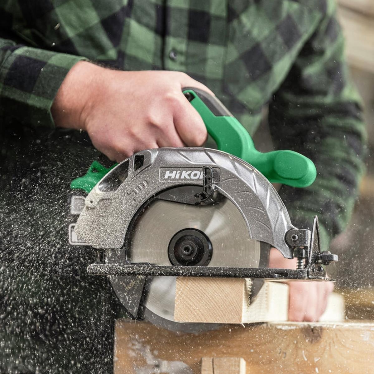 HiKOKI C1806DAW2Z 18V 165mm Circular Saw With 1 x 5.0Ah Battery Charger & Case