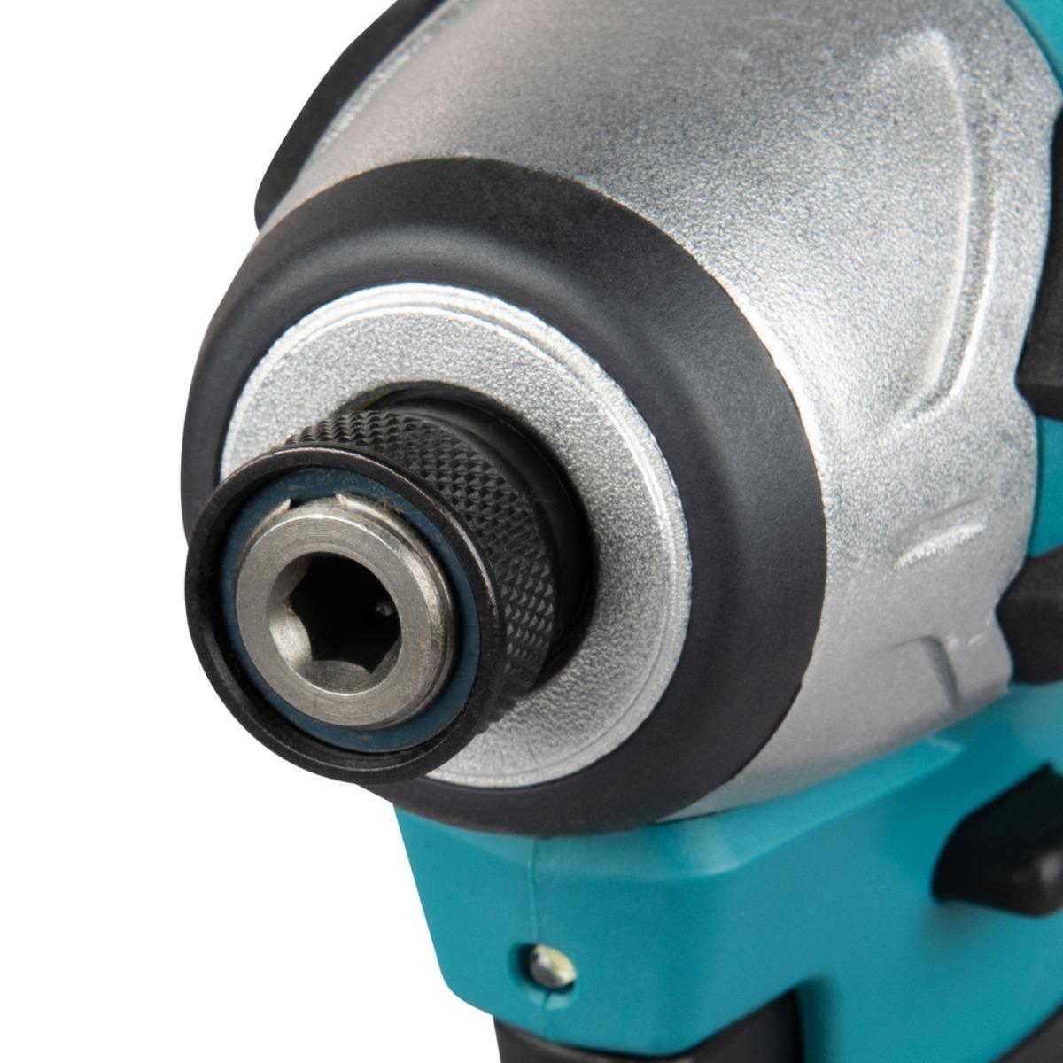 Makita DLX2578TJ 18V LXT Brushless Twin Pack Combi Drill & Impact Driver with 2 x 5.0Ah Batteries, Charger & Case