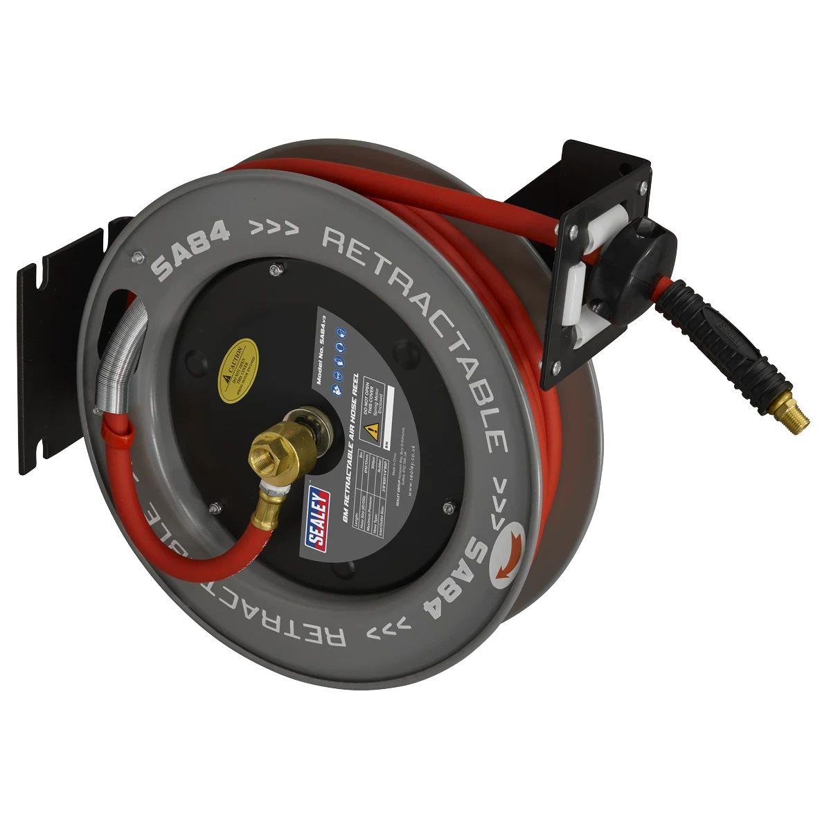 Sealey SA84 Retractable Air Hose Metal Reel