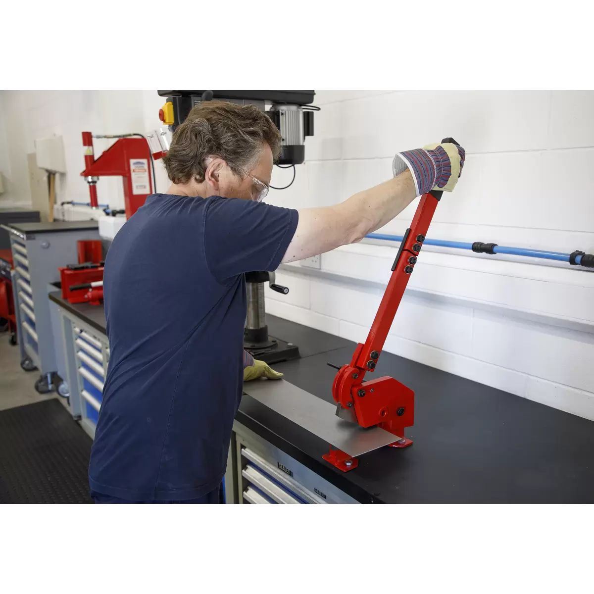 Sealey 3S/4R Ø10mm Round Metal Cutting Shears 4mm Capacity