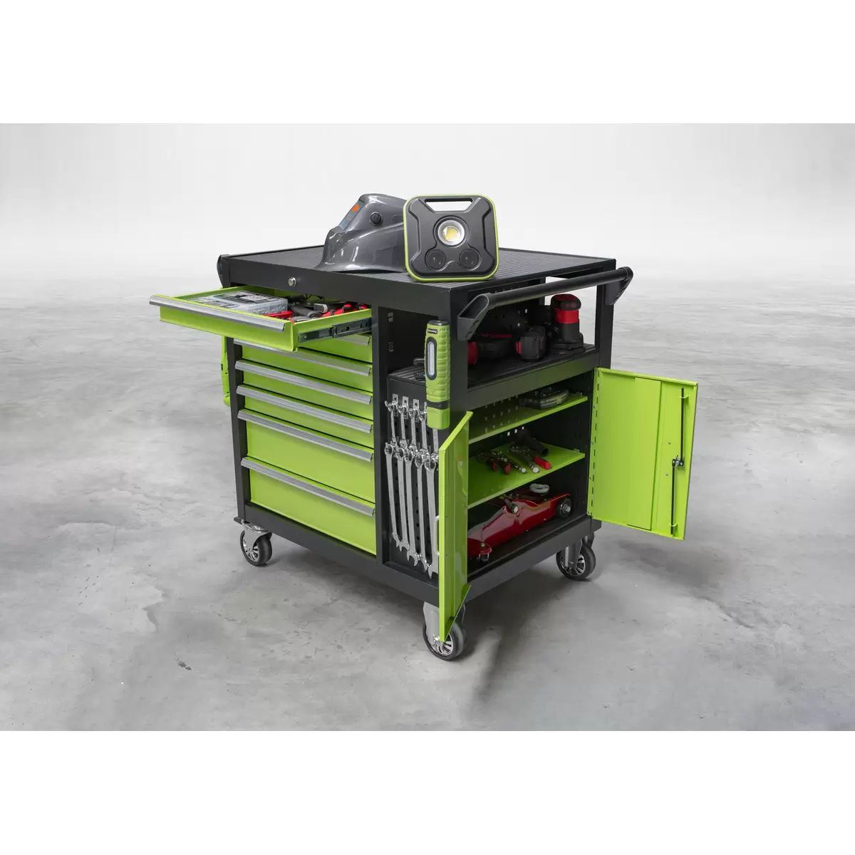 Sealey AP36MWS 7 Drawer Mobile Workstation & Cupboard 920mm