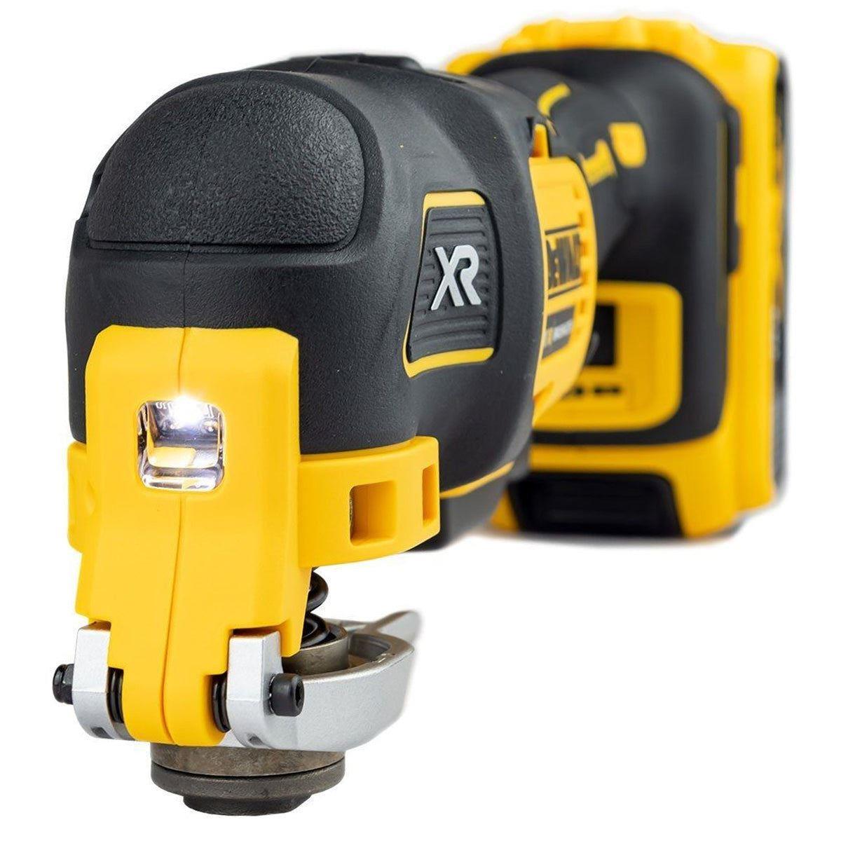 Dewalt DCS356N 18V Oscillating Brushless Multitool Body with 5 Piece Blade Set