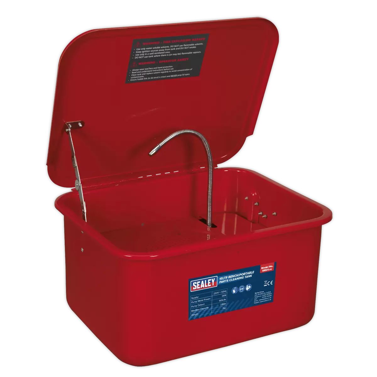 Sealey SM21 Bench/Portable Parts Cleaning Tank