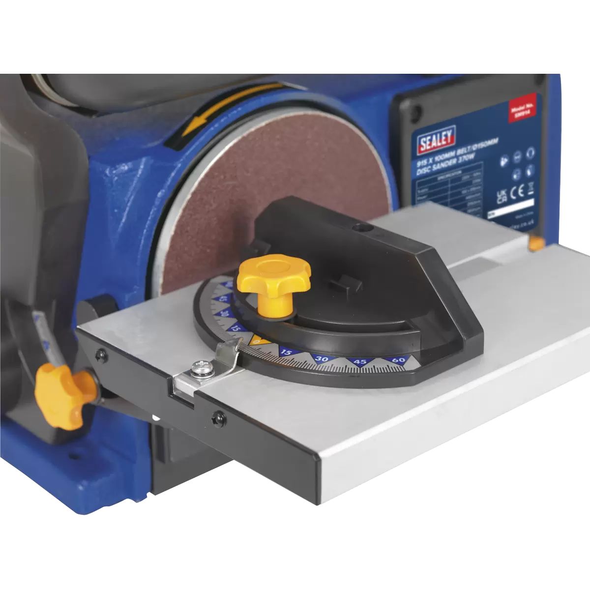 Sealey SM914 Belt/Disc Ø150mm Sander 370W/230V