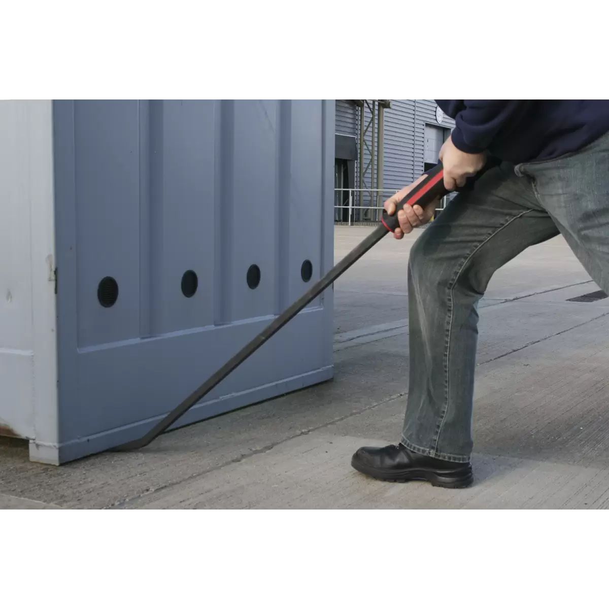 Sealey AK9134 Heavy-Duty 45° Pry Bar with Hammer Cap 1220mm