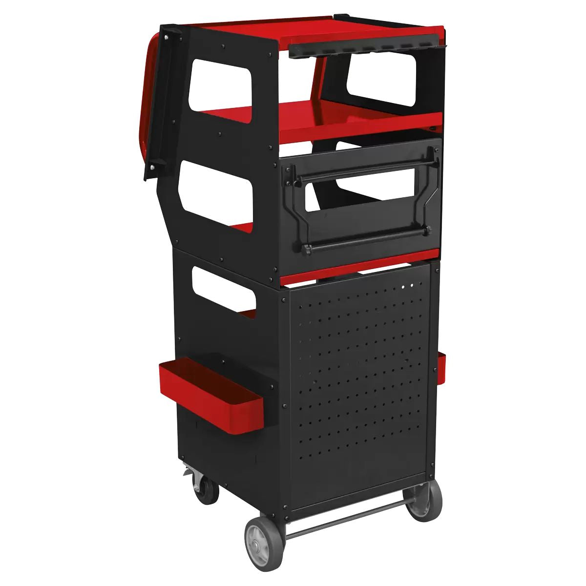 Sealey APDT435R 4-Level Multipurpose Trolley Versatile Tool for Diagnostics and Repairs