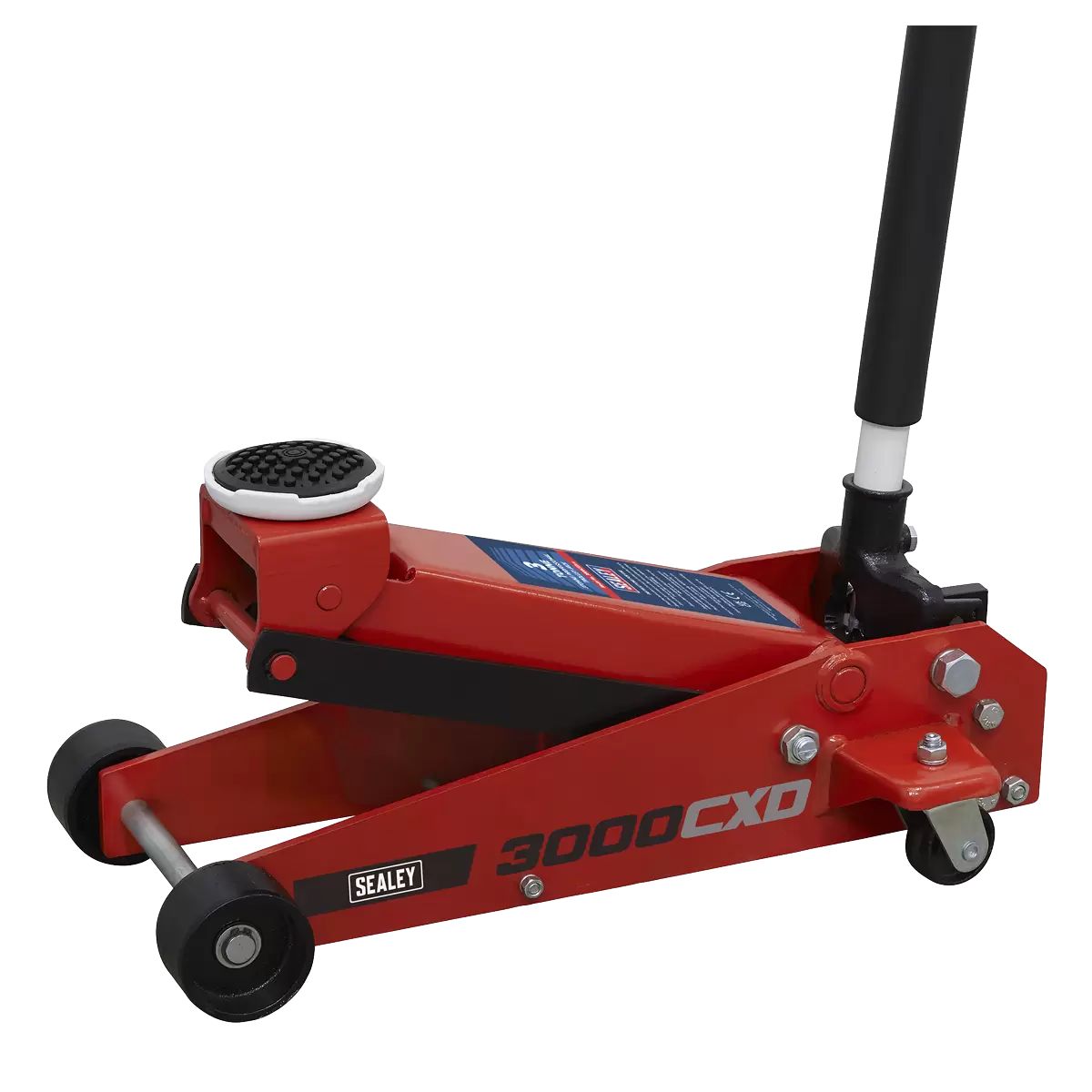 Sealey 3000CXD Trolley Jack 3 Tonne Ton Standard Chassis Car Van Garage