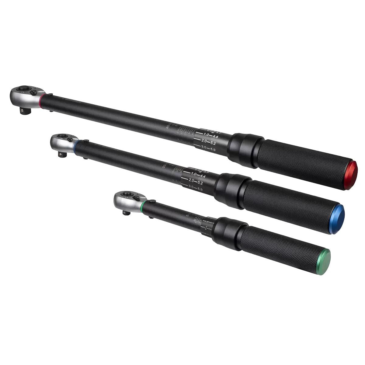 Sealey STW900SETB Torque Wrench Micrometer 3pc Set Premier Black