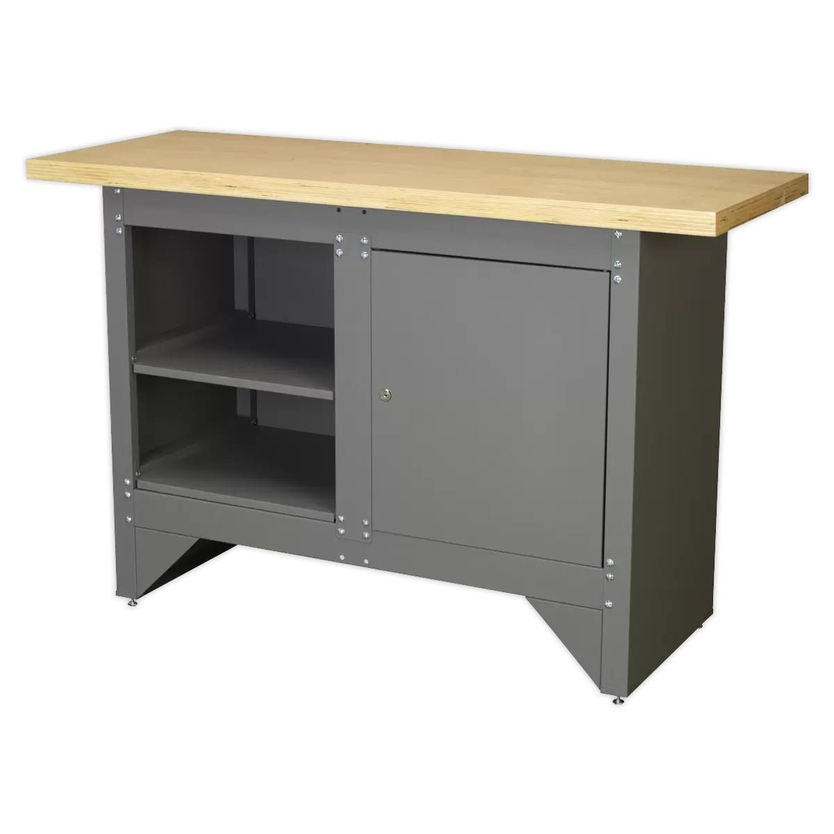 Sealey AP2010 Workbench with Cupboard Heavy-Duty