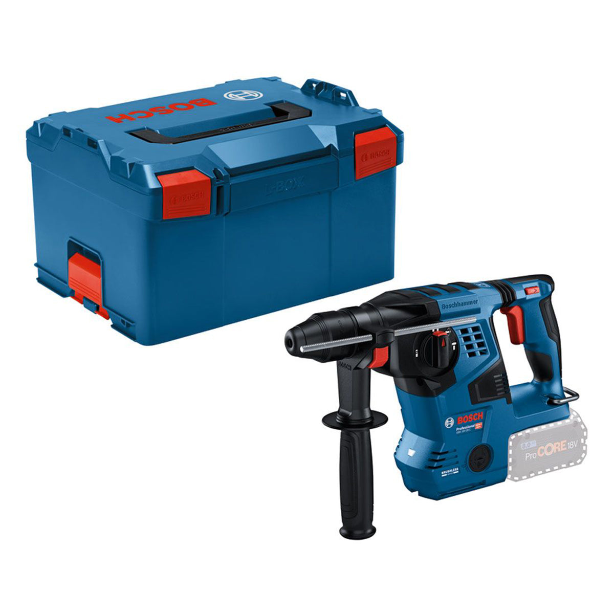 Bosch GBH 18V-28 C Pro SDS-Plus Rotary Hammer Body only for Powerful Performance 0611920000