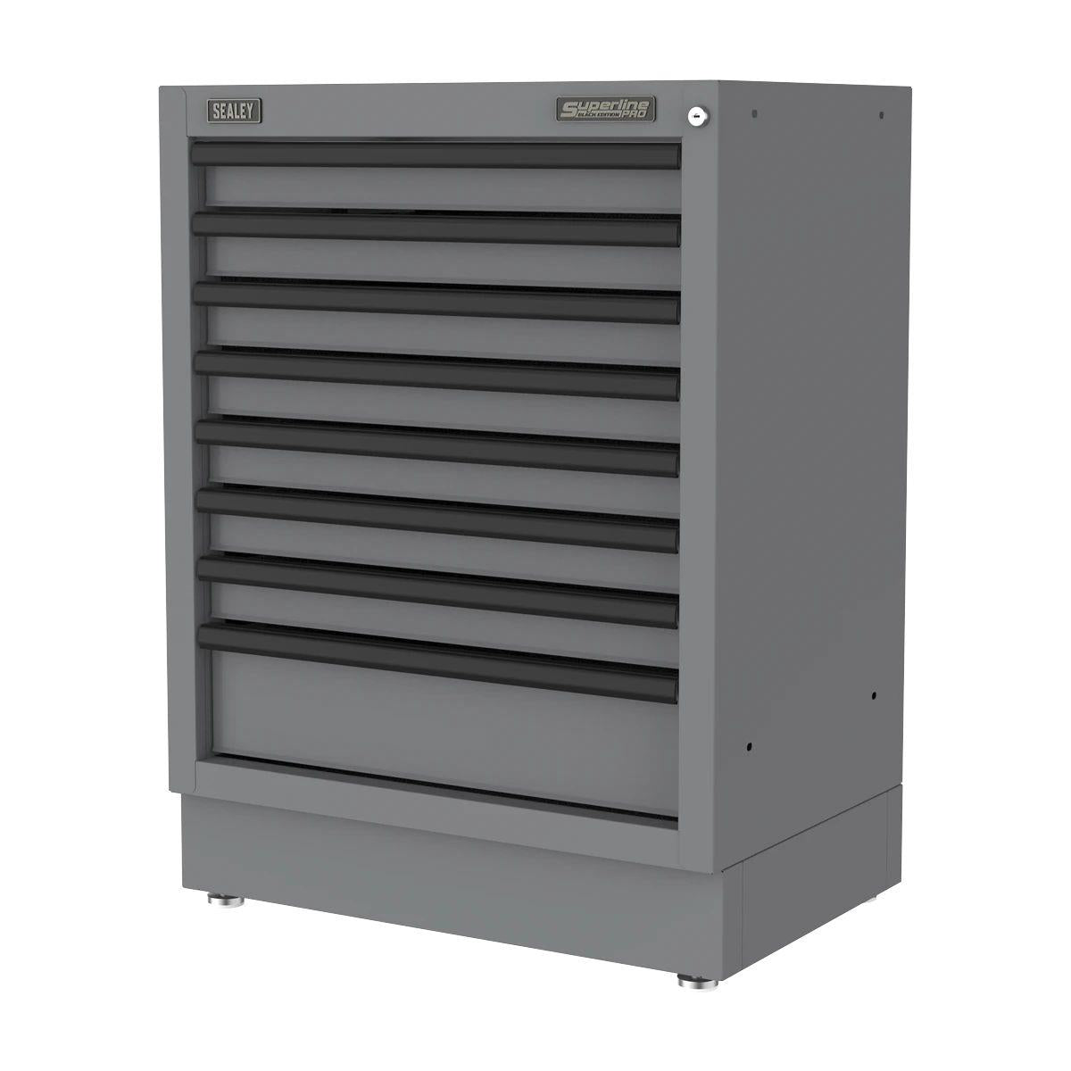 Sealey APMS39BE Superline PRO Black Edition Modular Cabinet 8 Drawer 680mm