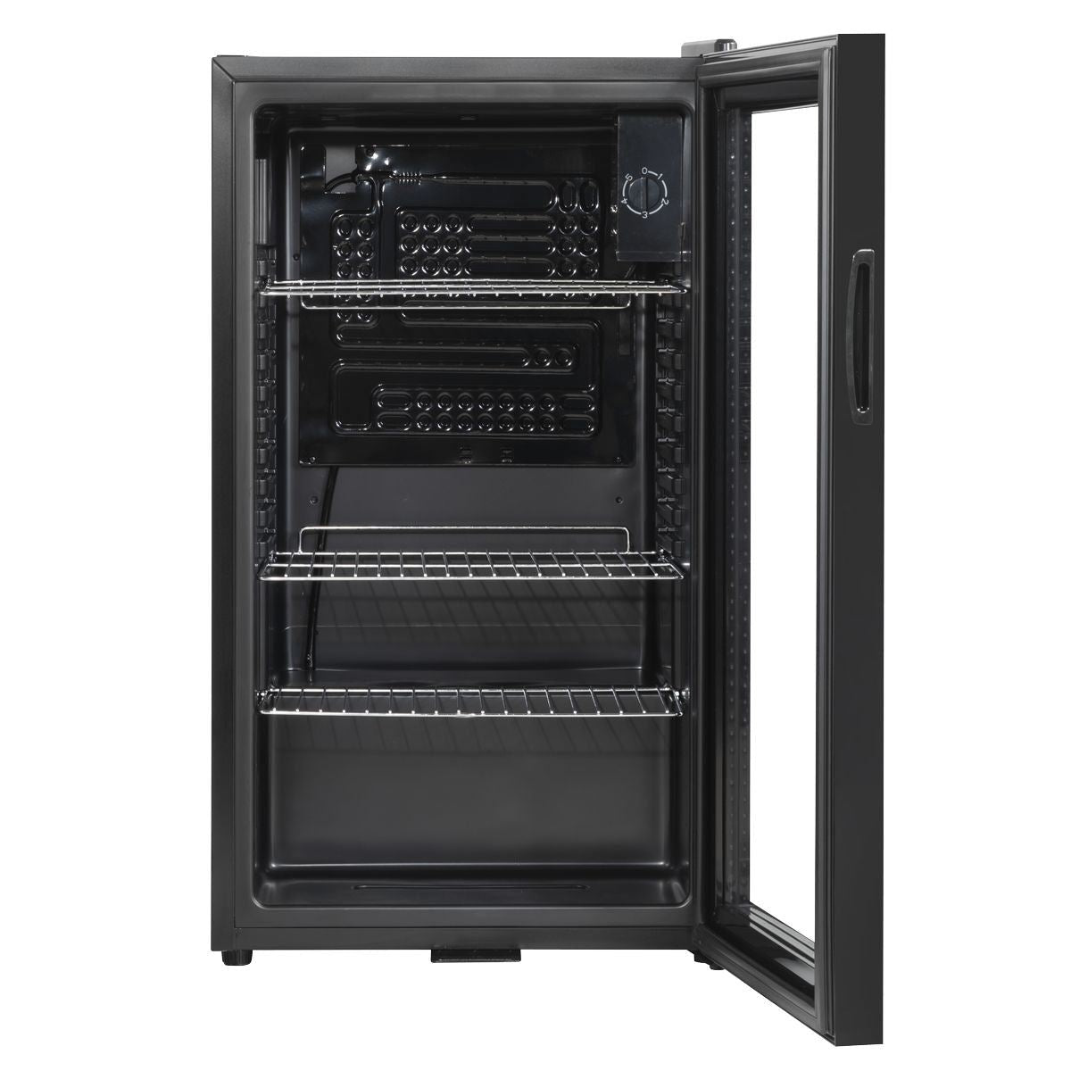 Sealey DH13 Baridi Drinks Fridge 85L Capacity Black 240V/10W