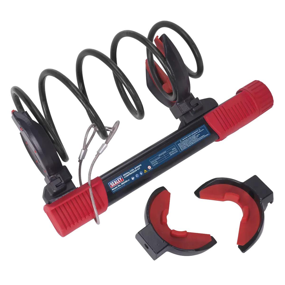 Sealey RE225 1600kg Coil Spring Compressor Kit