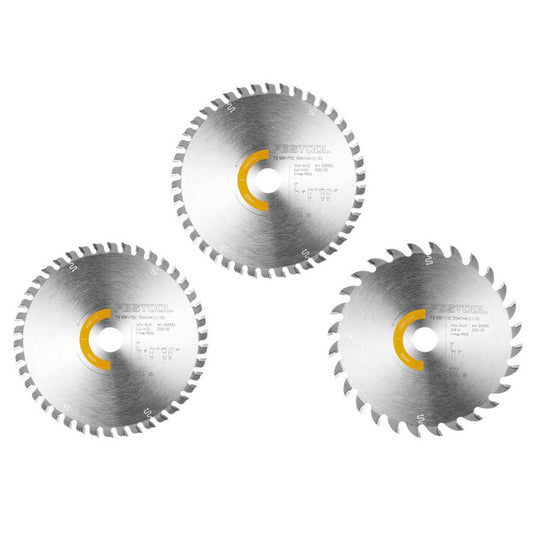 Festool KSB-SORT/3 W 160x1,8 Circular Saw Blade Set Of 3 - 578547