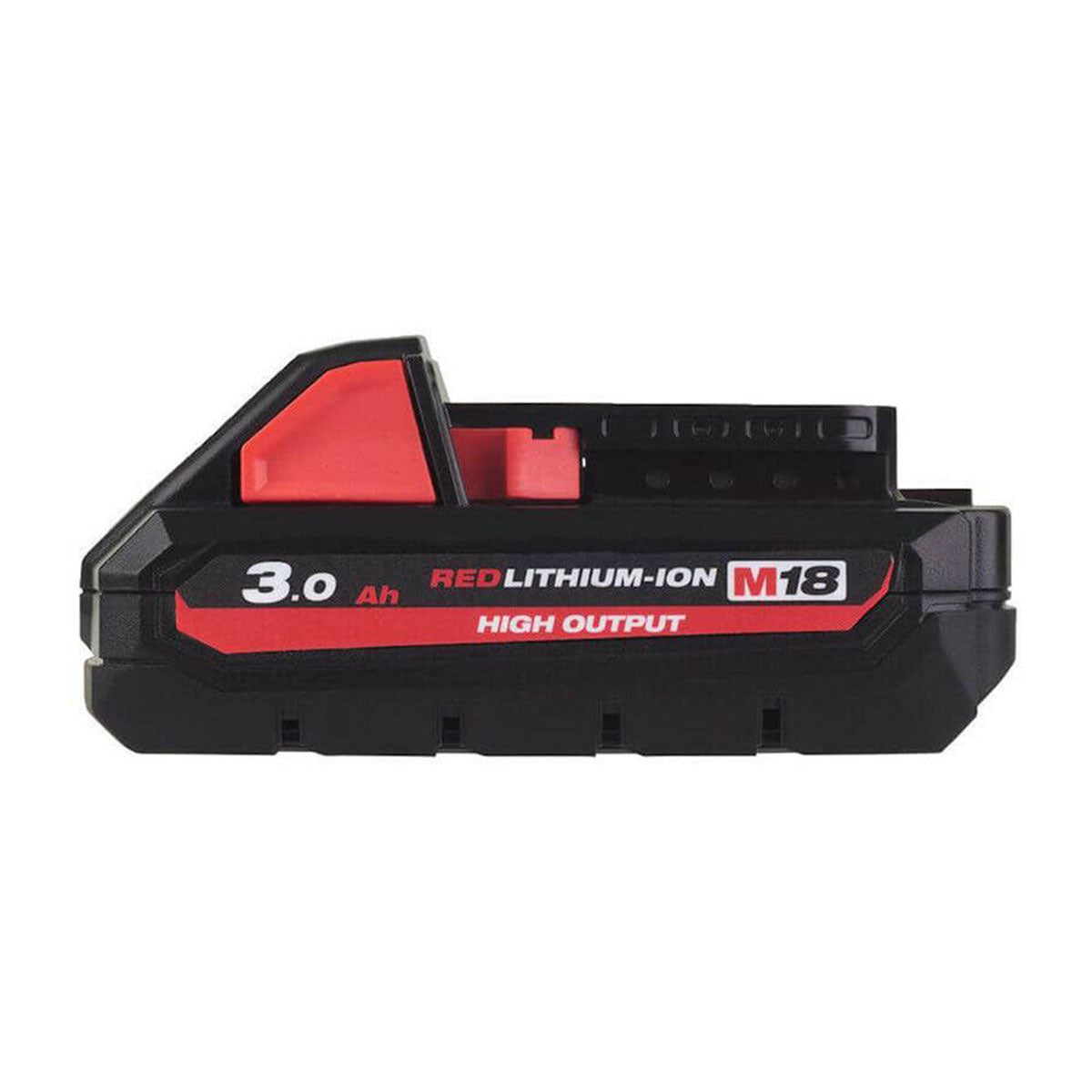 Milwaukee M18HB3 18V 3.0Ah RedLithium-Ion High Output Battery Twin Pack