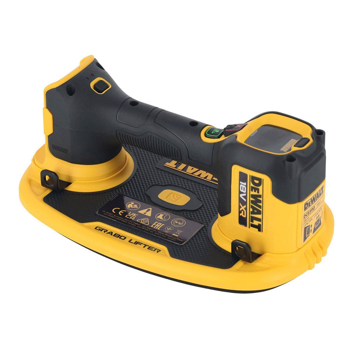 Dewalt DCE590N 18V XR Grabo Suction Lifter with 1 x 5.0Ah Battery Charger & Case