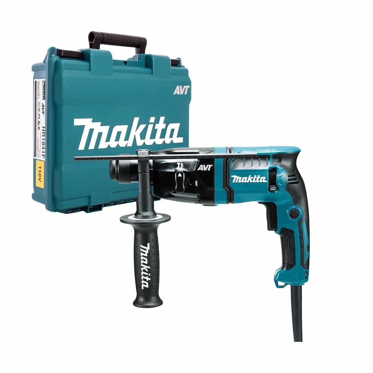 Makita HR1841F/2 Rotary Hammer 18mm 2-Mode SDS Plus with Carry Case 470W/240V