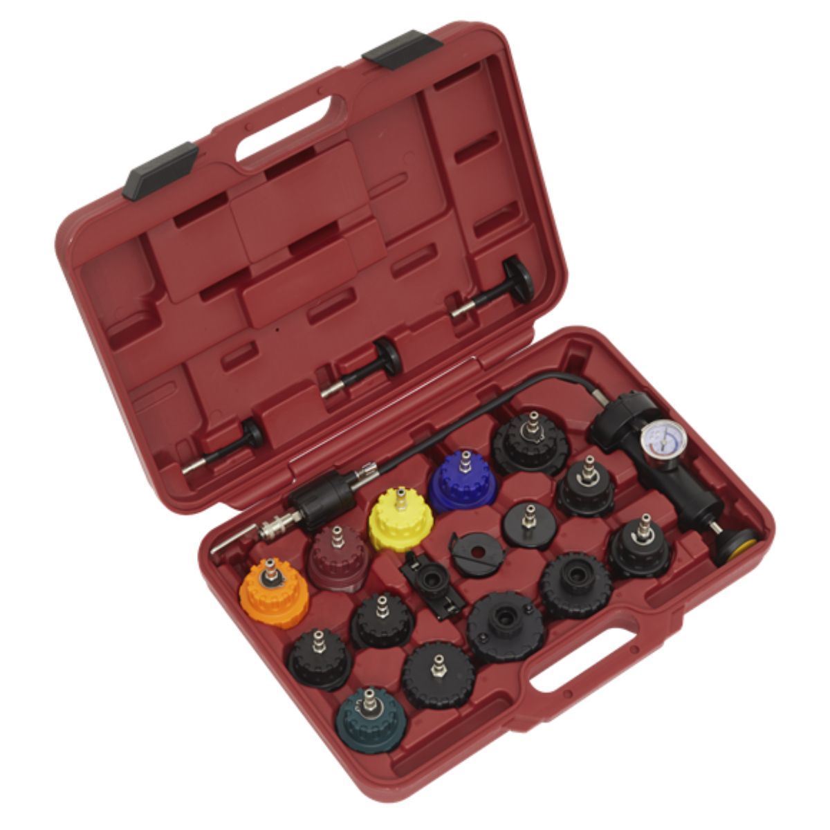 Sealey VS001 Cooling System Pressure Tester Kit 20pc