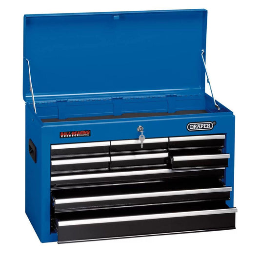 Draper TC9DA Tool Chest 9 Drawer 26 Inch Blue 14910