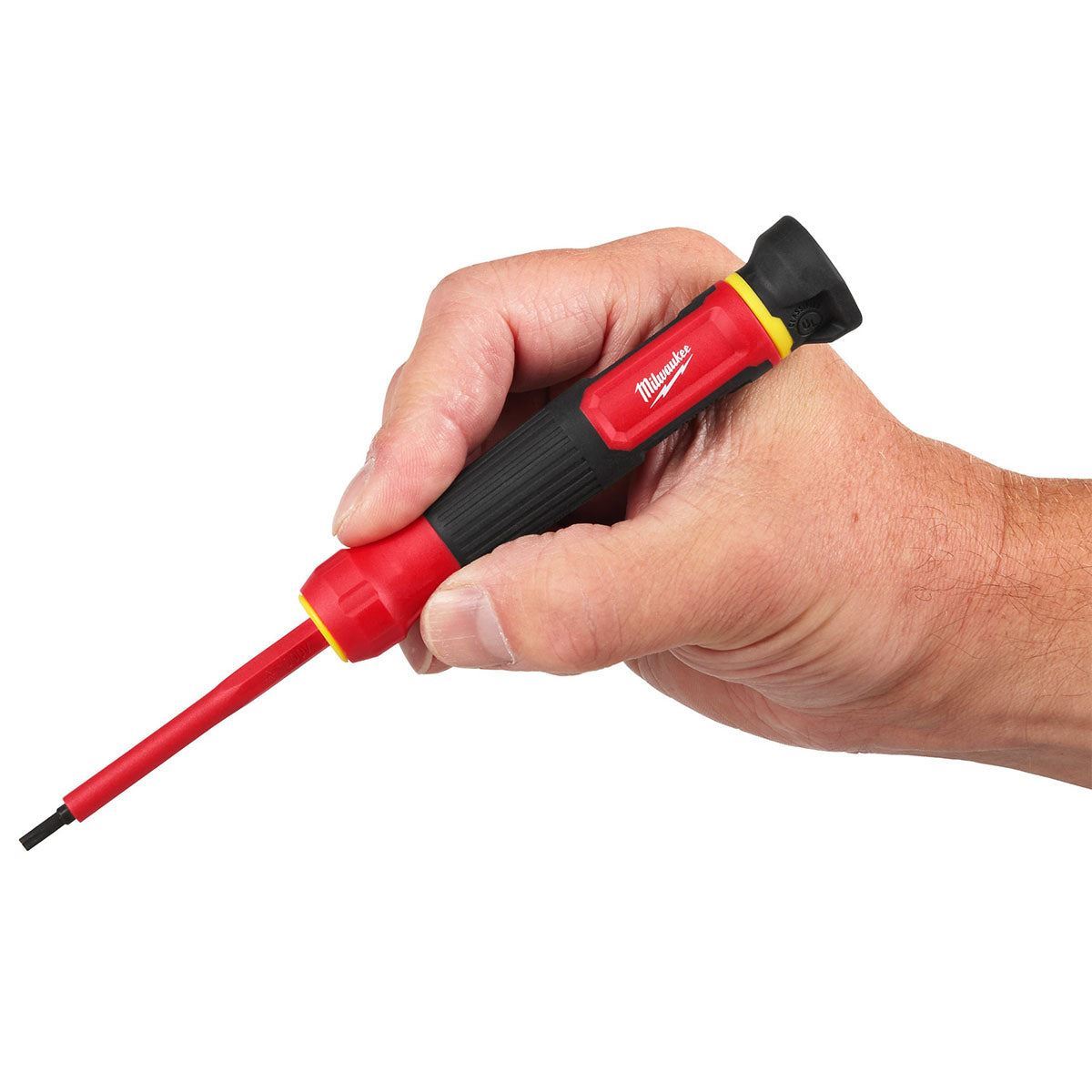 Milwaukee Insulated 8-in-1 Precision Multi Bit Screwdriver Set 4932493659