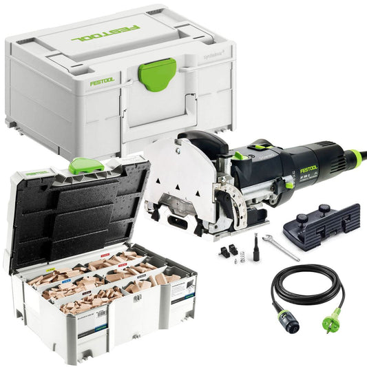 Festool DF 500 Q-Plus 110V GB Domino Joining Machine - 576417 With DOMINO Beech Range 576794