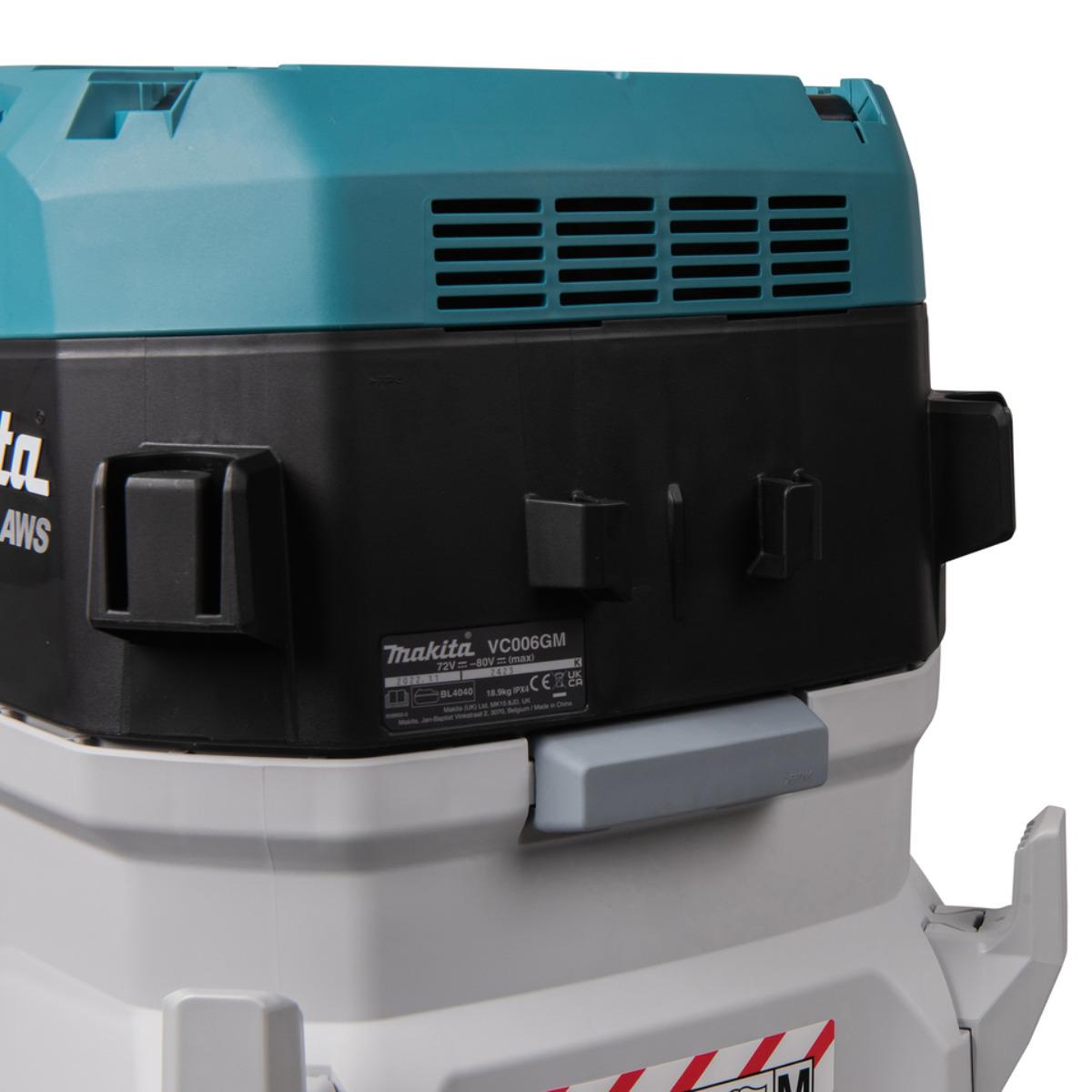 Makita VC006GMZ01 80VMax (2 x 40V) XGT Brushless M-Class Dust Extractor Body Only