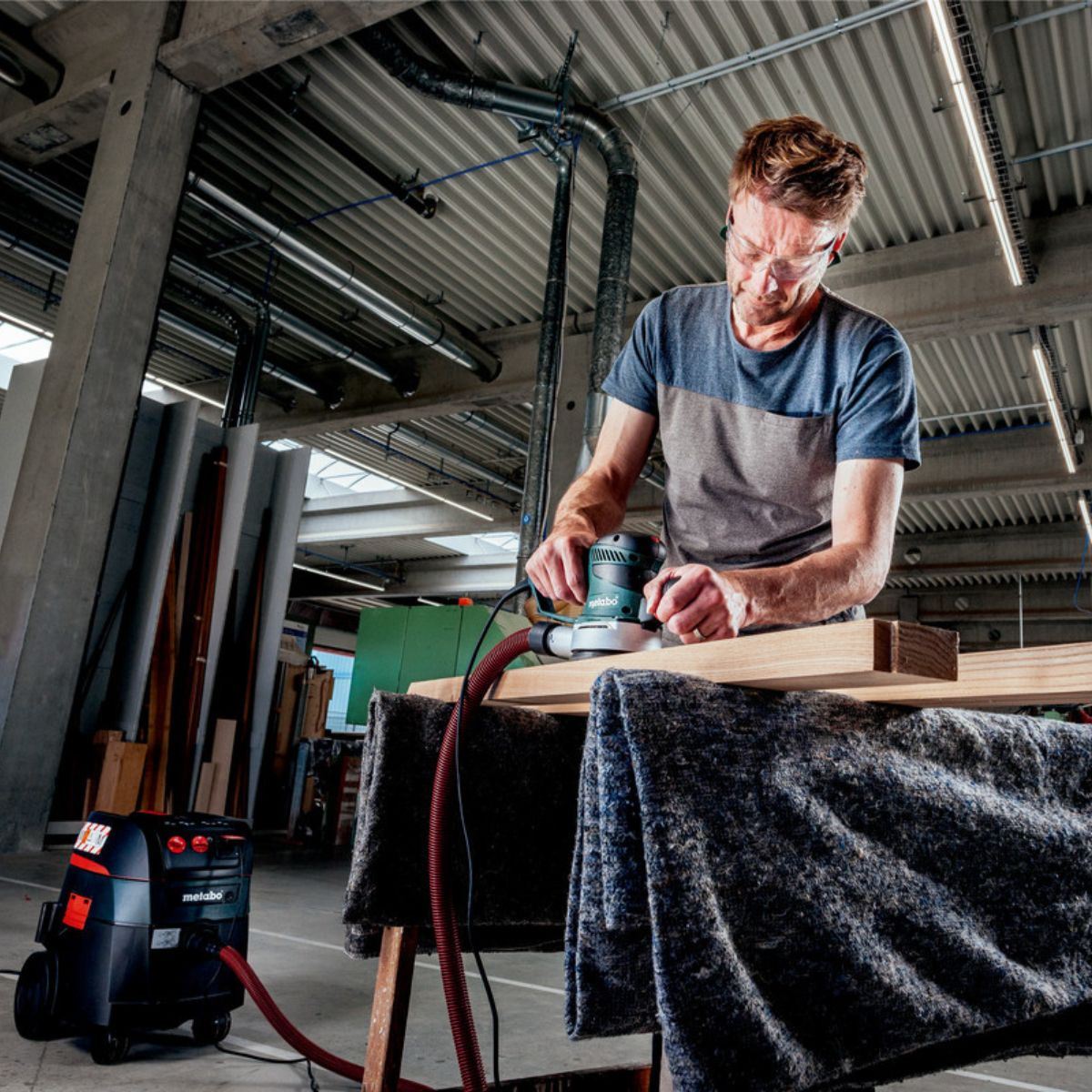 Metabo SXE 450 TurboTec 150mm Random Orbital Sander 110V 600129390