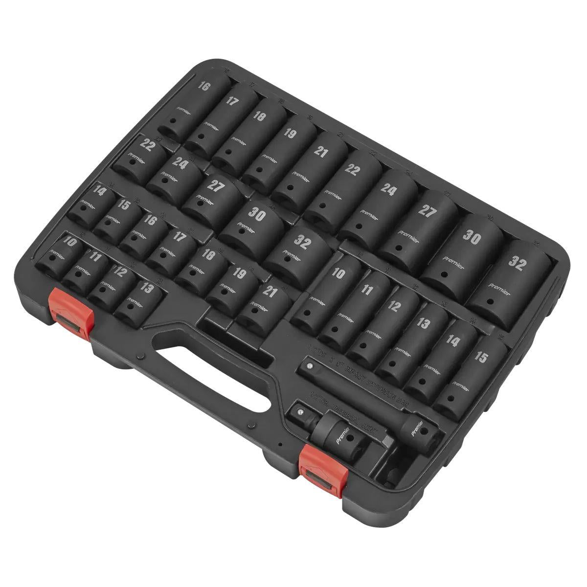Sealey AK5634M Premier Impact Socket Set 1/2