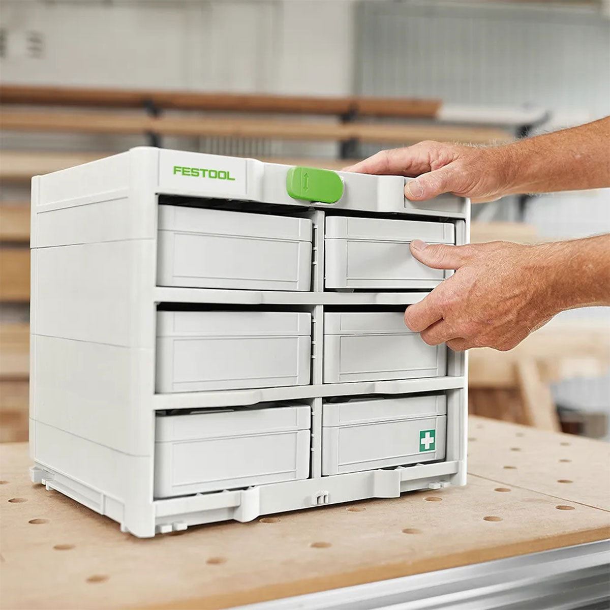 Festool SYS3-RK/6 M 337-Set Systainer³ Rack - 577816