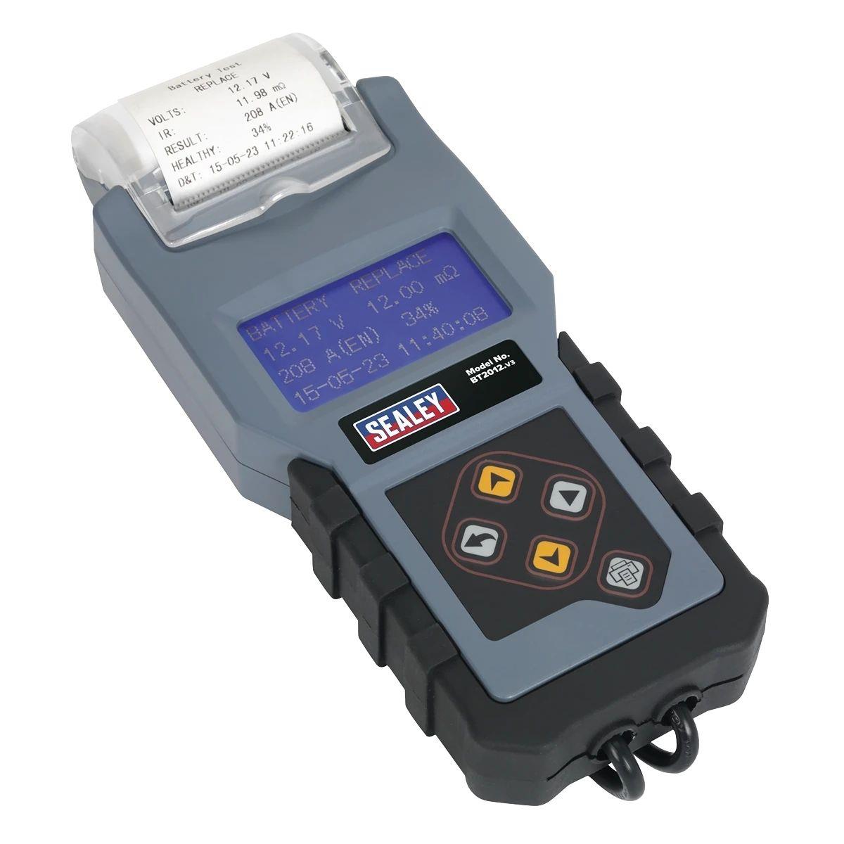 Sealey BT2012 12V Digital Battery & Alternator Tester with Printer