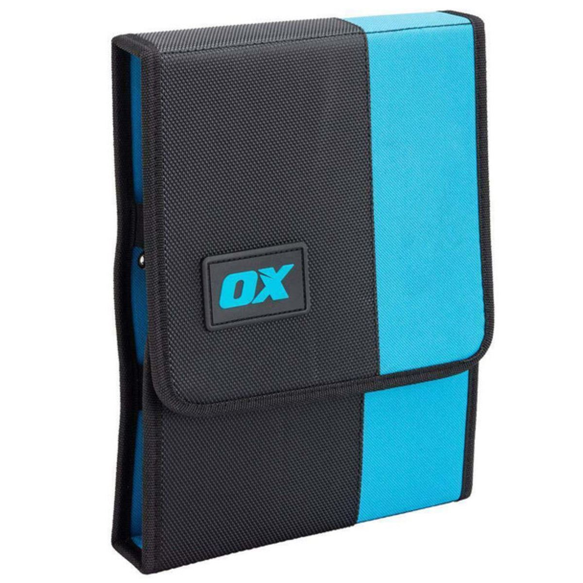 OX Pro Wood Chisel 5 Piece Set in Velcro Case OX-P371005