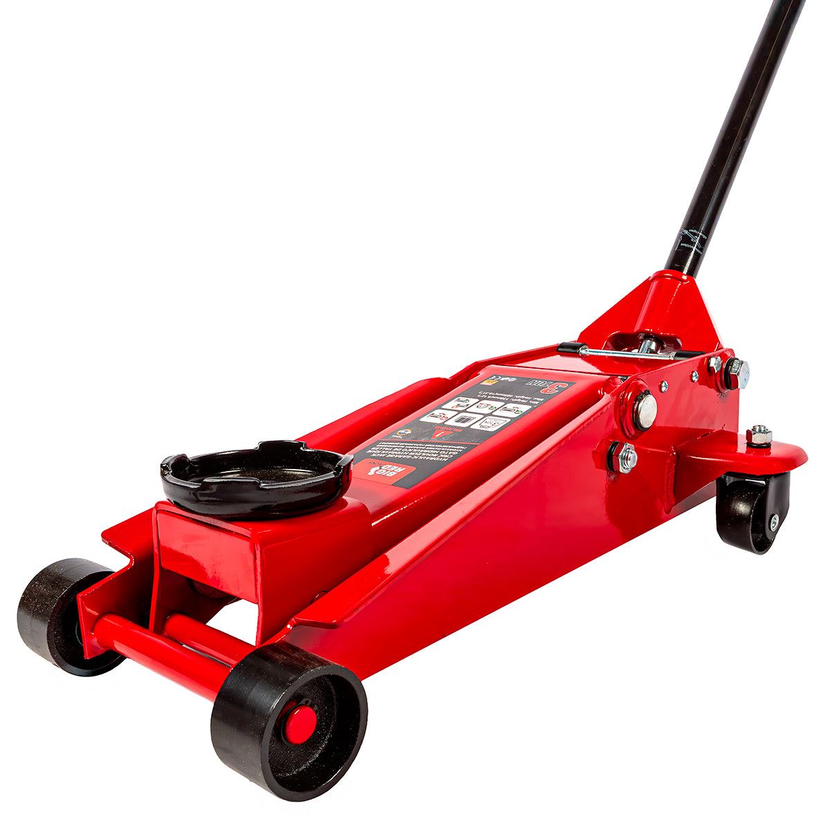 Big Red Torin 3-Ton Hydraulic Jack with Dual Pump Lifting Range 130-465 mm