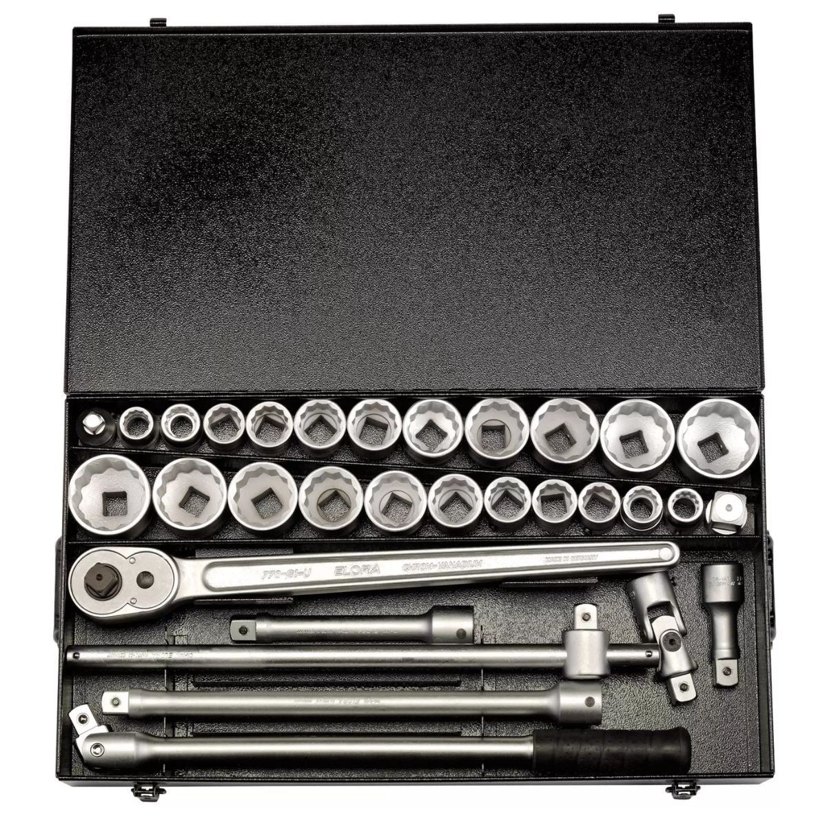 Draper Tools 770-S22 Elora MAU Metric And Imperial Socket Set 3/4 Inch sq. 31 Piece 00335
