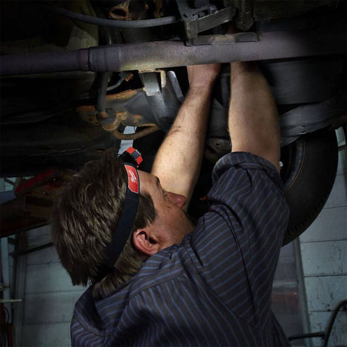 Milwaukee HL2-LED Alkaline Slim Headlamp 350LM 4933471286