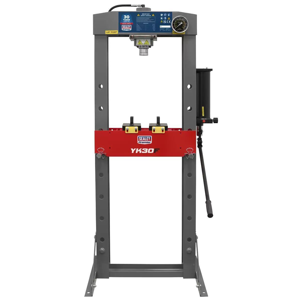 Sealey YK30F Premier Hydraulic Floor Type Press 30 Tonne