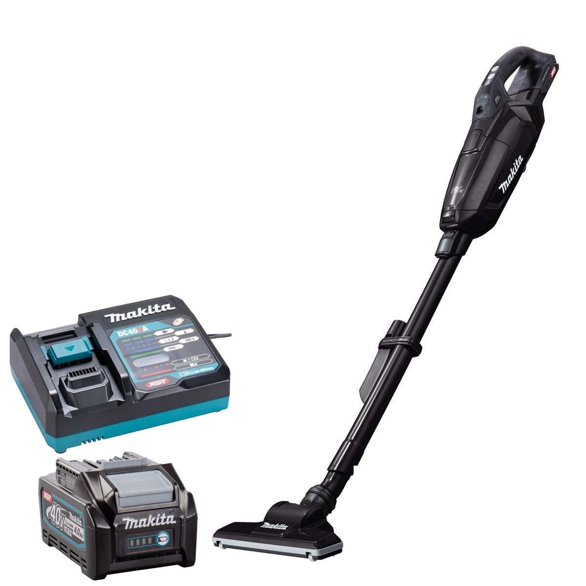 Makita CL002GZ03 40V XGT Brushless Vacuum Cleaner with 1 x 4.0Ah Battery & Charger