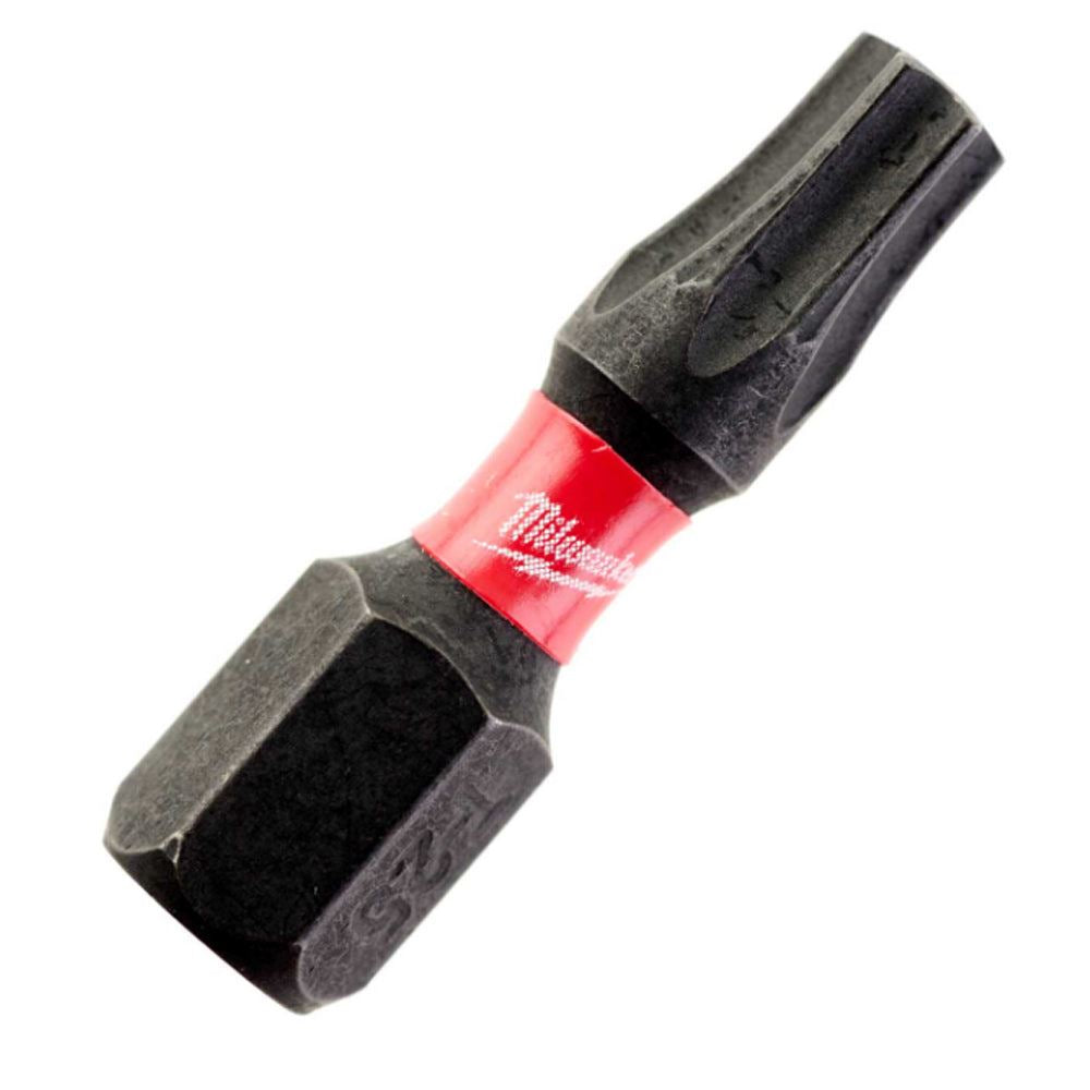 Milwaukee TX25 25mm Shockwave Impact Screwdriver Bit Box 25 Piece 4932430880