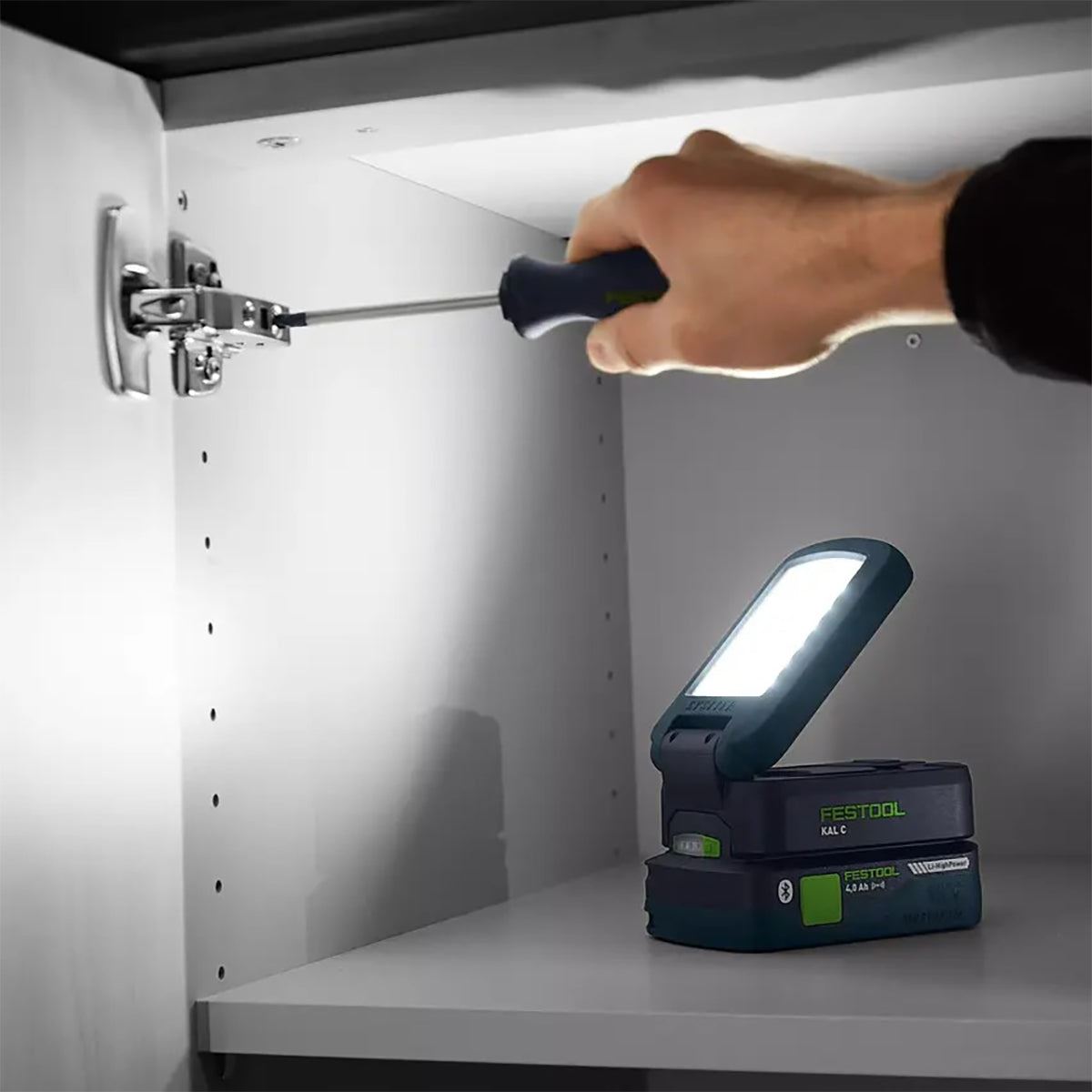 Festool KAL C SYSLITE 18V Cordless Working Light - 578128 With 1 x 5.0Ah Battery & Charger