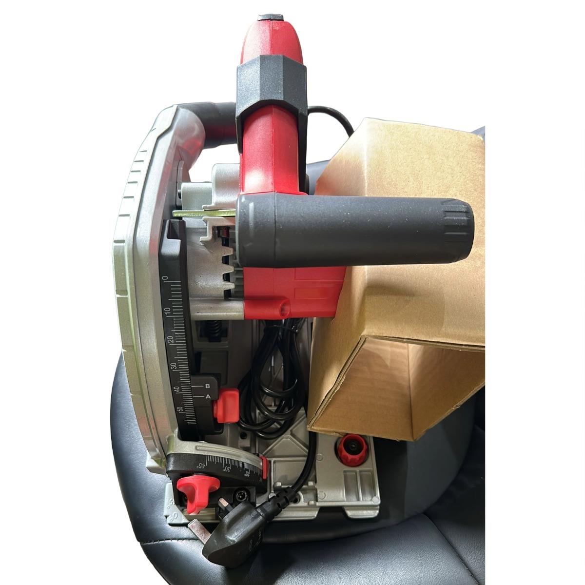 Excel 165mm Plunge Saw 1200W/240V Item Condition Damaged Box