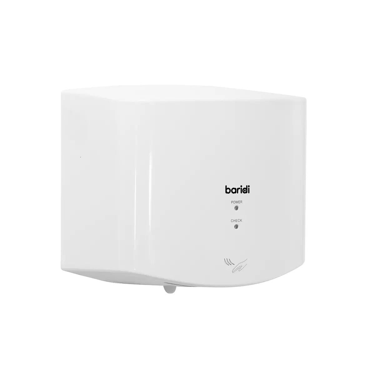 Sealey DH378 Baridi High Speed Hand Dryer with Auto Sensor 1400-1650W/230V White