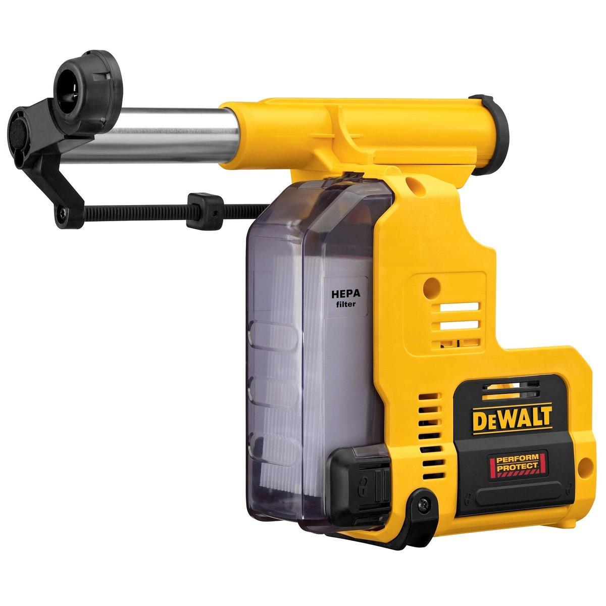 Dewalt DCH273N 18V XR SDS+ Rotary Hammer Drill With Dust Extraction System & 1 x 5.0Ah Battery Charger