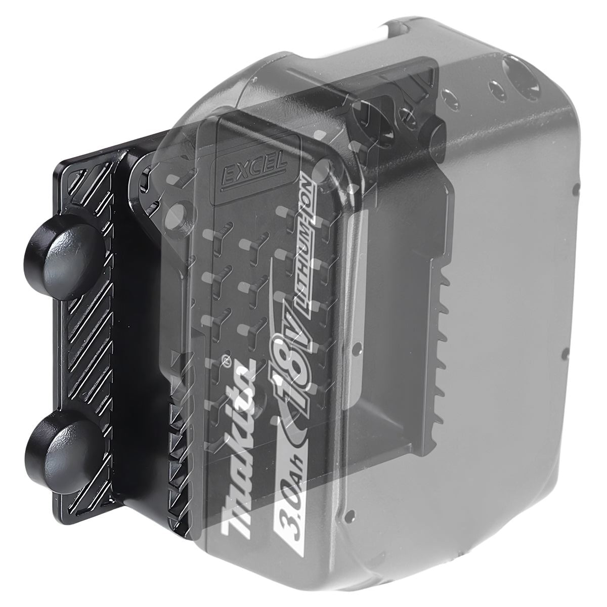 Excel Battery Wall Mount 4 Piece for Makita LXT Batteries